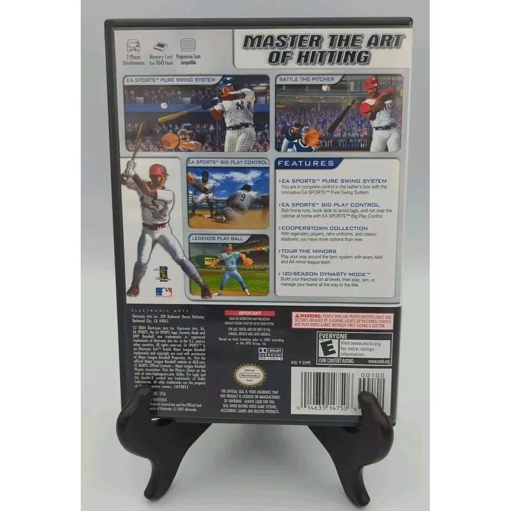 MVP Baseball 2004 (Nintendo GameCube, 2004)  NO MANUAL - GameCube - Vintage Game